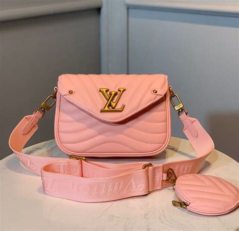 louis vuitton new wave multi-pochette pink|new wave chain bag mm.